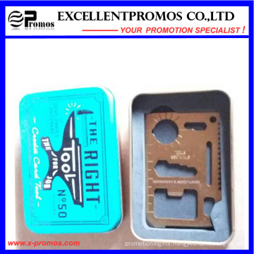 11 In1pocket Survival Tool Army Survival Card Multi Tool (EP-TS8128)